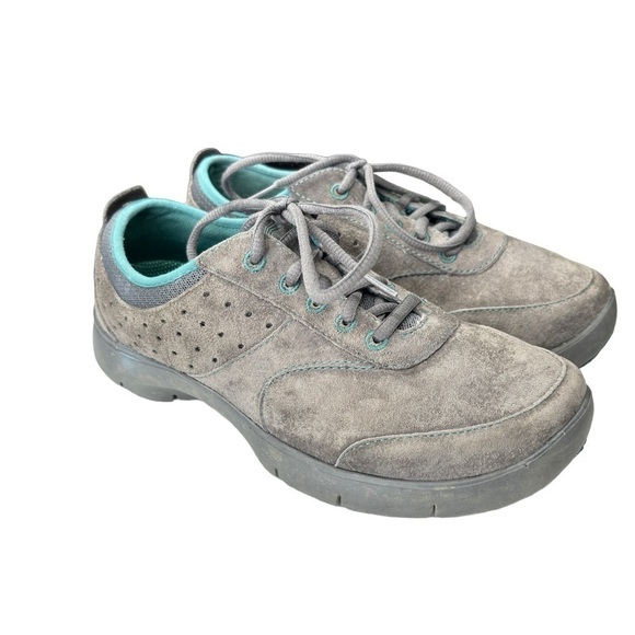 Dansko Elaine Womens 37 US 7 Suede Leather Slip Resistant Sneakers Walking Shoe - Picture 11 of 12